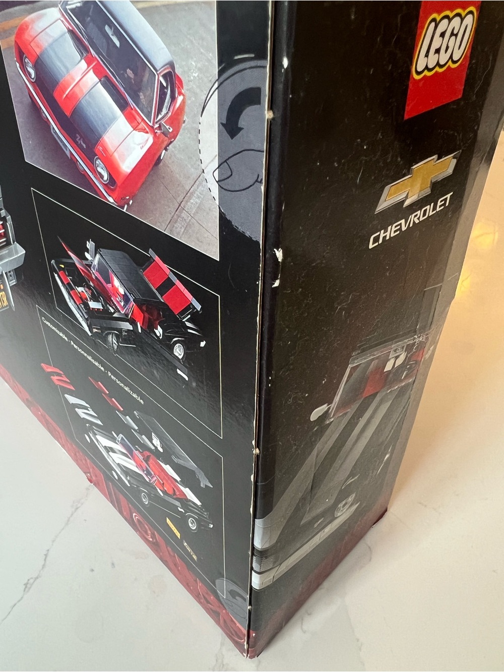 Brand NEW Damaged Box 100% Sealed LEGO Icons: Chevrolet Camaro Z28 10304 - Picture 5 of 9